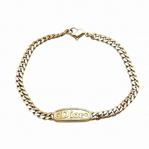 Pre Loved christian dior Women metallic | gold Bracelets - Picture 1 of 8